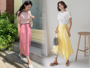 Thời trang - 4 mẫu chân váy lửng dành cho nàng có chiều cao "khiêm tốn"