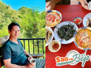 Bếp Eva - Lý Hải khoe mâm cơm đạm bạc giữa rừng, tưởng đơn giản mà nhiều người đoán sai bét