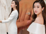 Thời trang - Giữa nghi vấn cặp kè thiếu gia, Đỗ Mỹ Linh rạng rỡ đi xem váy cưới