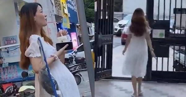 Pregnant wife wears beautiful clothes for walks every day, but husband sneaks out and discovers his secret - 2
