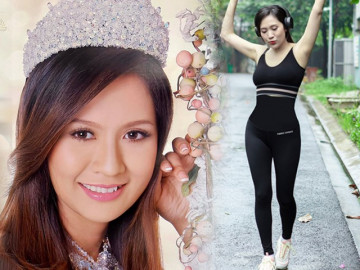 Sau khi sinh con nặng 4kg, Thanh Thúy giảm cân bằng món này