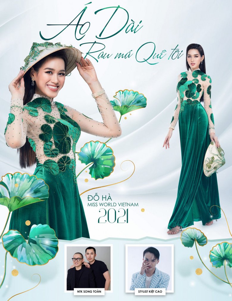Do Thi Ha wears old Ao Dai to return to her homeland, her beauty increases in rank - 9