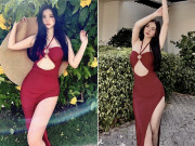 Bà bầu - Mẹ 2 con Thu Thủy da trắng muốt, đường cong đẹp "ná thở", bảo sao chồng trẻ mê mệt