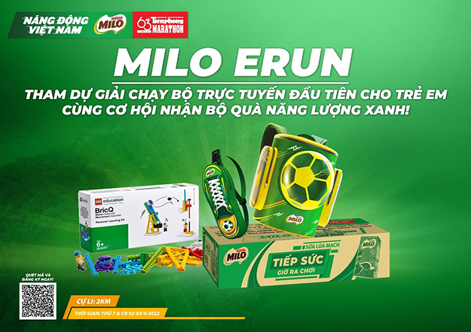 Parents happy with kids' online running tournament Milo Erun - 4