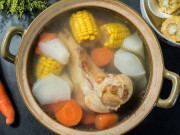 Bếp Eva - Hầm xương, nhất định phải cho 3 gia vị này nước càng trong, thơm, không béo