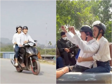 Vén màn Lối Về Miền Hoa: Lợi chạy xe máy chở người thương nhưng hậu trường cứ "sai sai"