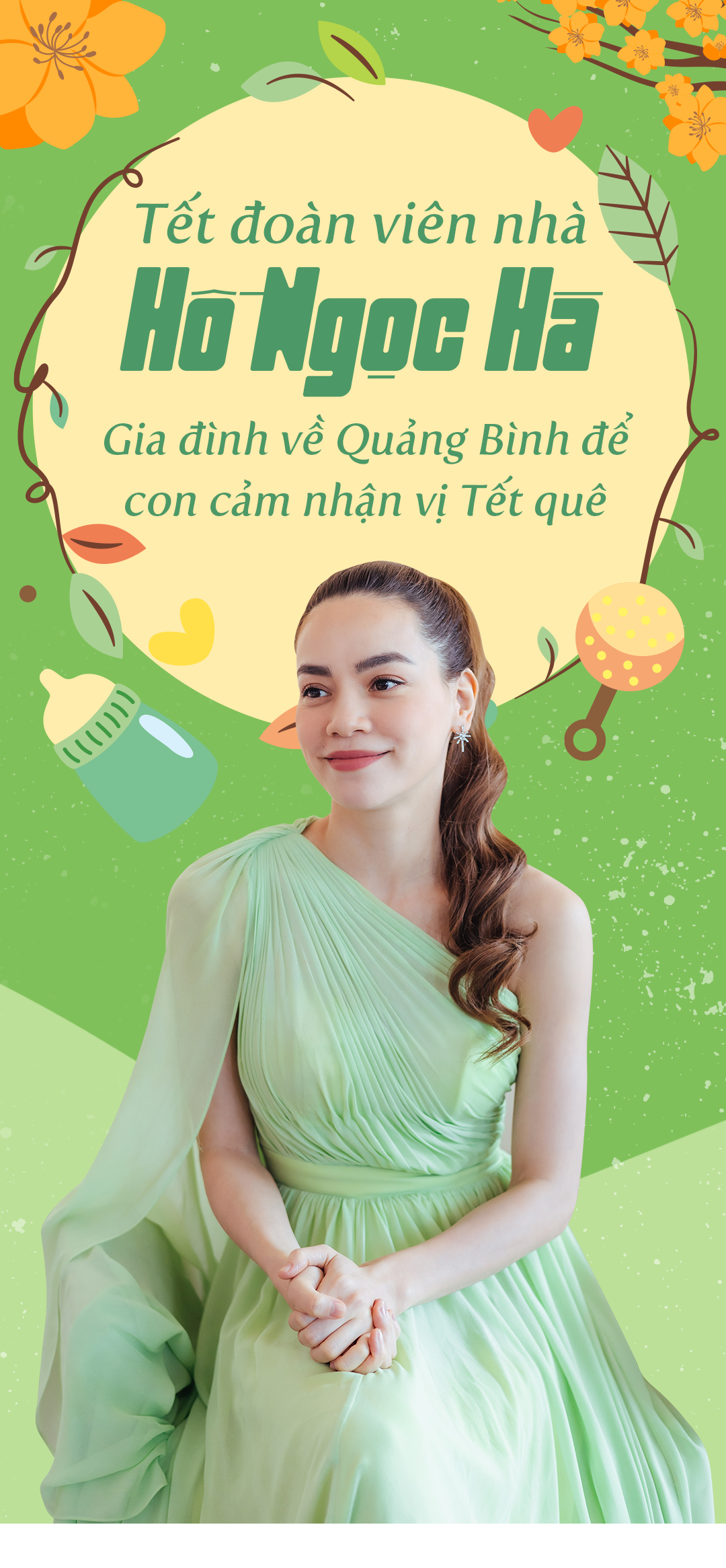 Hồ Ngọc Hà: “Hà đưa cả nhà về Quảng Bình để Subeo, Leon, Lisa cảm nhận vị Tết quê” - 2