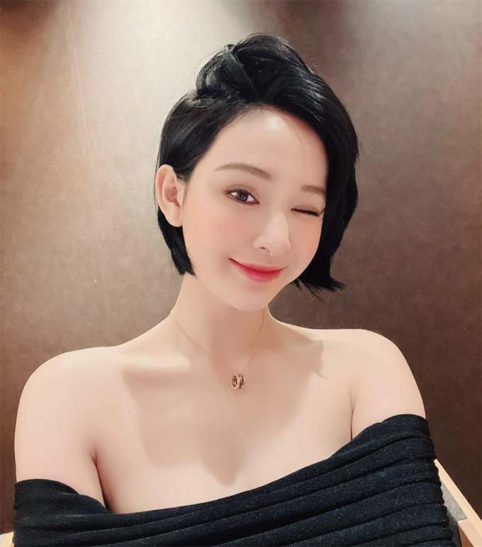 Hien Ho's short hairstyle is cute and very personal - 7