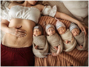 Bà bầu - Tan chảy với 10 khoảnh khắc thiêng liêng xúc động của những ca sinh nhiều con