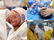 Bà bầu - Công dân nhí đầu tiên chào đời đón năm mới 2023 là bé gái sinh thường nặng 2,8kg