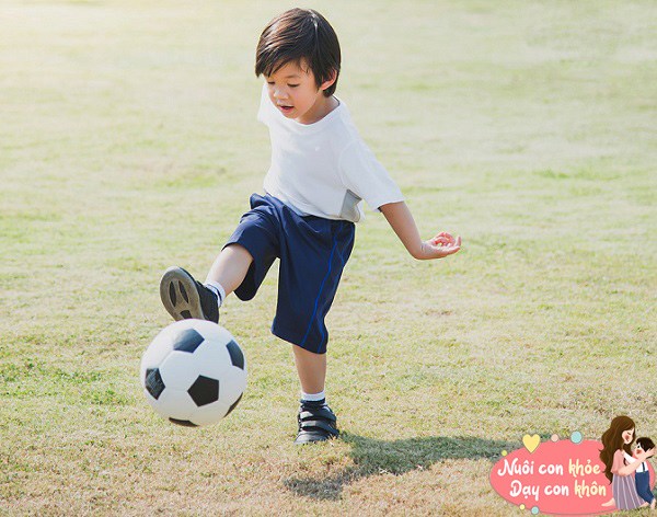 Khả nặng vận động tốt có liên quan đến việc phát triển trí não ở trẻ.