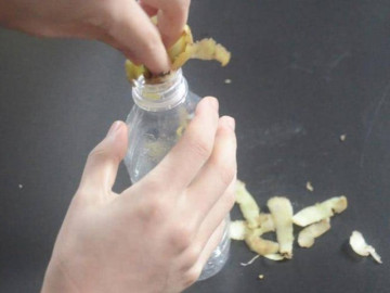 Nhét vỏ khoai tây vào vỏ chai nước rỗng, tưởng rỗi hơi nhưng lợi ích mang lại nhiều không ngờ