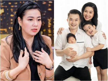 Lê Khánh trầm cảm sau sinh, quyết không sinh con thứ 3 với chồng trẻ vì 1 điều