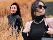 Thời trang - Phương Oanh vi vu châu Âu, "dát" hàng hiệu vẫn bị nói mặc chưa đủ sang