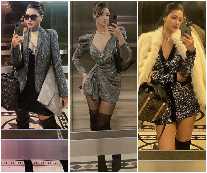 Cựu MC nhà đài ngày càng gợi cảm và có cách lên đồ cực bắt mắt.