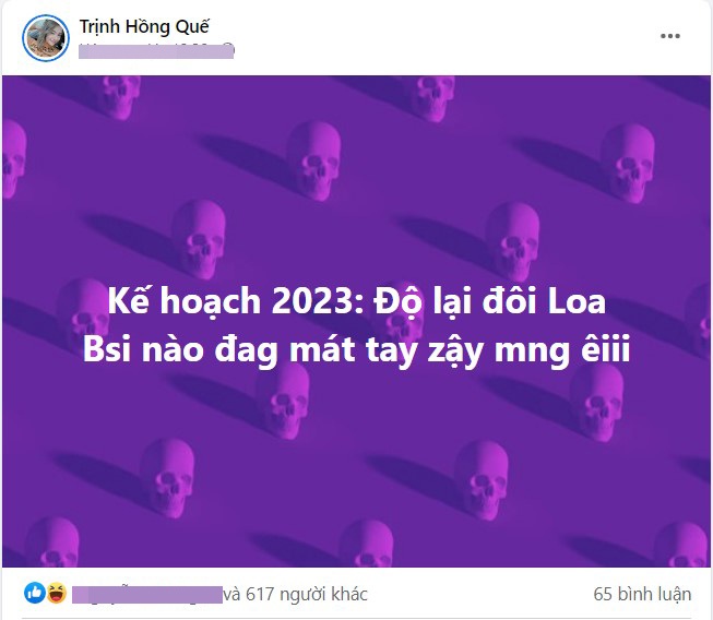 Trịnh Hồng Quế đăng đàn hé lộ kế hoạch 2023 là độ lại đôi loa. Cô xin ý kiến dân tình về một vị bác sĩ mát tay trong lĩnh vực làm đẹp này.