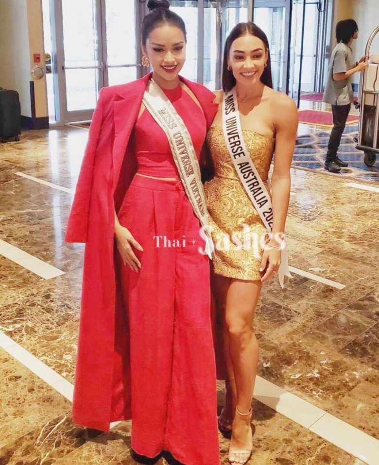 Hoa hậu Ngọc Châu vừa nhập cuộc Miss Universe tại Mỹ, được chăm sóc đặc biệt như bà hoàng - 4