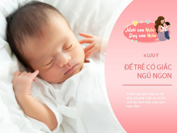 Trẻ ngủ tư thế này tưởng an toàn nhất nhưng vô tình đánh cắp chiều cao