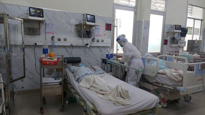 Bệnh nhân COVID-19 được điều trị tại Bệnh viện Bệnh Nhiệt đới TP HCM