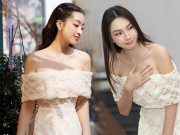 Thời trang - Hoa hậu Thuỳ Tiên mặc áo dài xuyên thấu, "cạnh tranh" trực tiếp với nàng dâu hào môn họ Đỗ