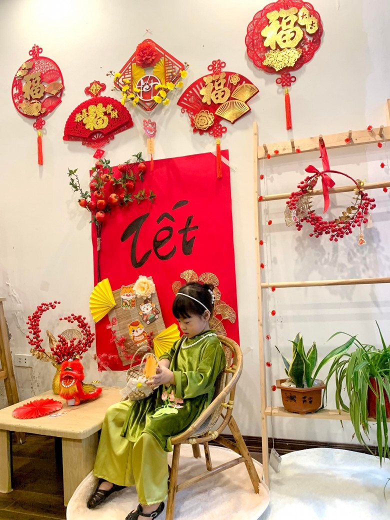 Mẹ Việt chi nửa triệu trang trí nhà Tết đẹp như studio, chụp hình check-in thả ga - 8