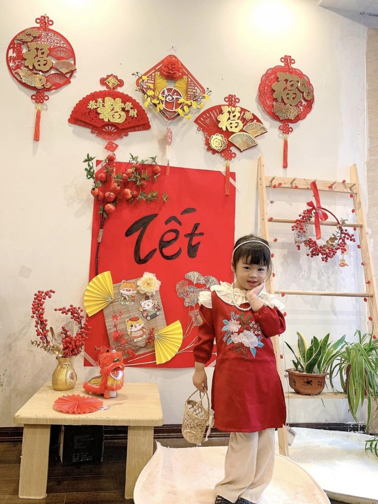 Mẹ Việt chi nửa triệu trang trí nhà Tết đẹp như studio, chụp hình check-in thả ga - 7