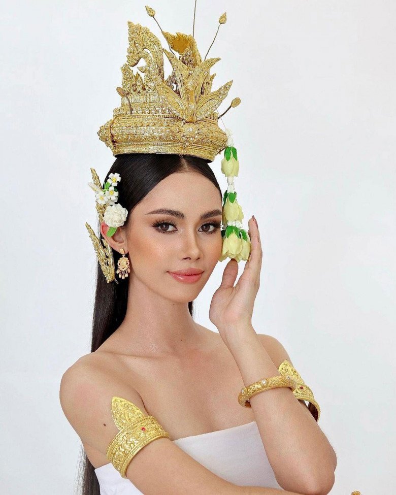 Mỹ nhân Campuchia lai Pháp đẹp như nữ hoàng, là đối thủ amp;#34;nặng kýamp;#34; của Ngọc Châu tại Miss Universe - 3