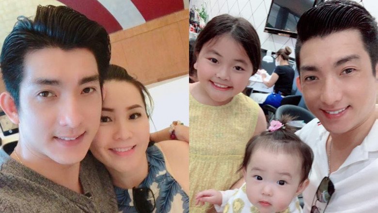 Cặp đôi cũng dành thời gian quan tâm, chăm sóc các con riêng của đối phương. 