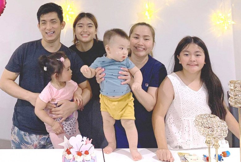 Nếu tính toàn bộ con chung, con riêng, Bảo Duy sắp trở thành ông bố 8 con khi chưa đầy 40 tuổi.