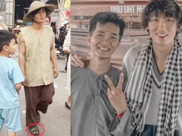 Dàn diễn viên quần chúng bất thường của phim Trấn Thành: Người niềng răng, kẻ đi dép hiệu lạc về quá khứ