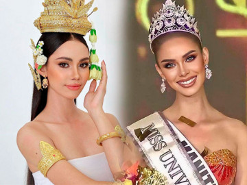 Mỹ nhân Campuchia lai Pháp đẹp như nữ hoàng, là đối thủ nặng ký của Ngọc Châu tại Miss Universe