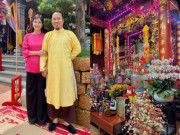 Nhà đẹp - Phủ thờ dát vàng, biệt thự tiền tỷ của sao Việt lộng lẫy ngày giáp Tết khiến ai nấy kiêng nể