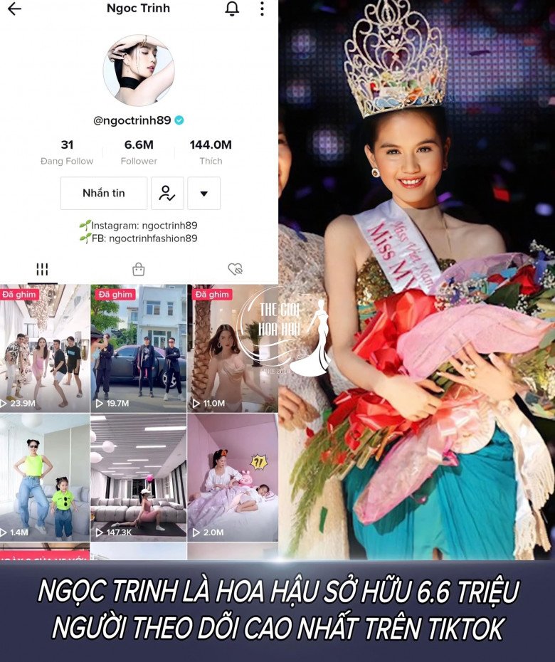 Hoa hậu có lượng người theo dõi cao nhất trên TikTok, ứng xử ngô nghê, dám ăn mặc ngược chuẩn mực - 1