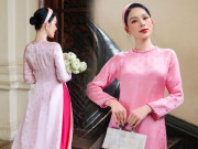 Thời trang - Cô dâu hào môn Linh Rin mặc áo dài nền nã gợi cảm hơn người, vị hôn phu Phillip Nguyễn "say như điếu đổ"
