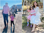 Làm mẹ - Chồng Tây cao 2,04m đưa con gái đi Úc, Lan Phương nghẹn ngào khi bé mếu máo nói nhớ mẹ