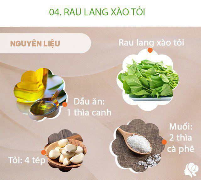 Hôm nay nấu gì: Bữa chiều toàn món dễ nấu lại thêm đĩa rau xào là amp;#34;báu vậtamp;#34; siêu bổ dưỡng mà giá rẻ - 8