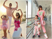 Làm mẹ - Siêu mẫu Hà Anh cao 1m75, chồng Tây 2m, con gái 4 tuổi chiều cao quá đỉnh