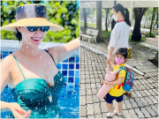 Làm mẹ - Con gái 3 tuổi không muốn đi học, Thân Thúy Hà hỏi ra mới biết do cách cô mẫu giáo cho bé ăn
