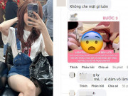 Làm đẹp - Xôn xao hình ảnh hotgirl bán hàng đình đám "dọn dẹp" vùng kín bị đưa lên mạng, là sự cố hay chiêu trò?