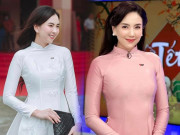 Thời trang - Sở hữu tỉ lệ cơ thể 8 đầu, "mẹ chồng" Phan Minh Huyền mặc áo dài đẹp hơn hoa hậu