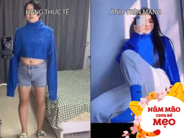 Sắm quần áo online đón Tết, chị em đừng rơi cảnh khi chốt đơn hết mình, lúc nhận hàng "hết hồn"