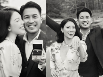 Em chồng Tăng Thanh Hà trao nhẫn kim cương, thêm một cô gái showbiz bước vào nhà vua hàng hiệu