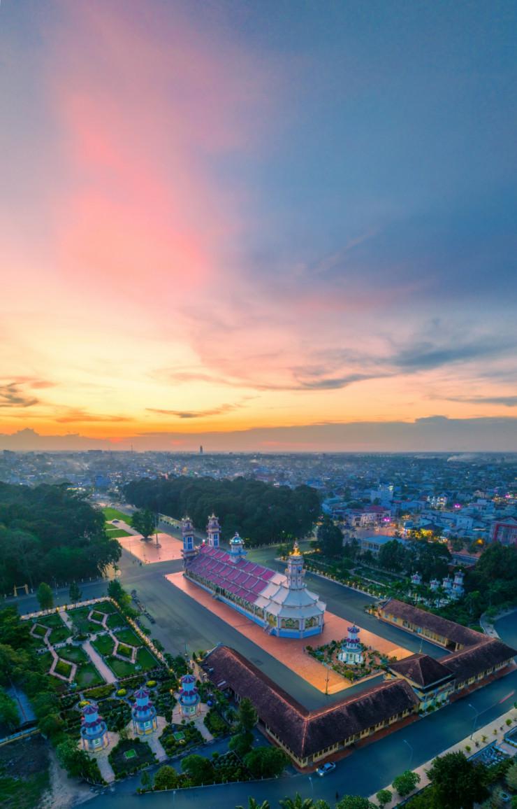 Tòa thánh Cao Đài Tây Ninh.