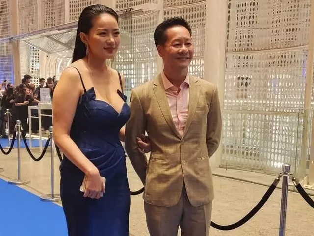 Phan Như Thảo và đại gia Đức An lâu lắm rồi mới cùng góp mặt tại sự kiện.