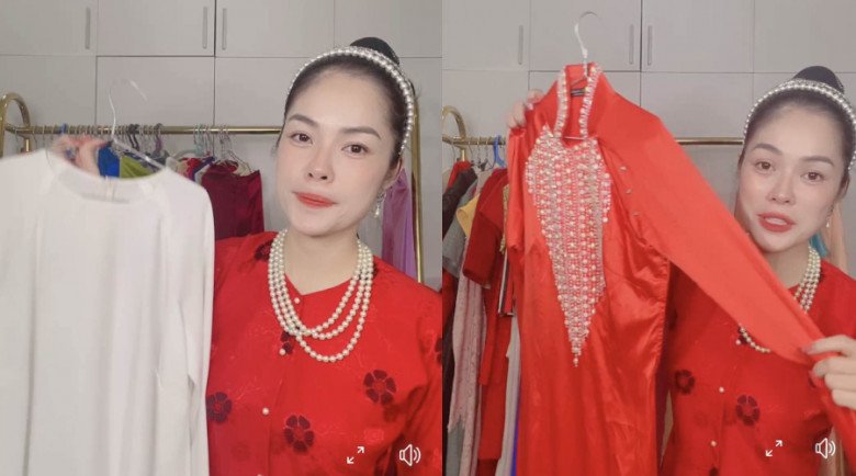 Không thể đóng phim, Dương Cẩm Lynh livestream bán hàng, thanh lý quần áo.
