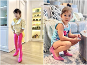 Làm mẹ - Con gái 4 tuổi của Diệp Lâm Anh lén diện hàng hiệu của mẹ, sành điệu như người mẫu nhí