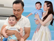 Thời trang - Con trai của bố bỉm 49 tuổi Chi Bảo: 1 tuổi đã là "trùm" hàng hiệu, ăn mặc ra dáng chủ tịch nhí