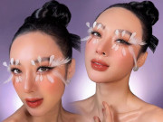 Làm đẹp - Angela Phương Trinh đính lông vũ lên mắt, nghe chuyện hậu trường ai cũng thấy "toát mồ hôi"