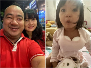 Con gái DV Hiếu Hiền 2 tuổi tự làm điệu khiến ông bố U50 cười bất lực trước ước mơ của con