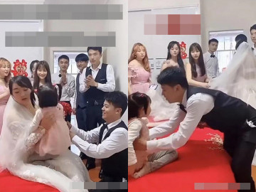 Chồng cũ đem con tới làm khó cô dâu, thái độ của chú rể khiến ai nấy ngỡ ngàng